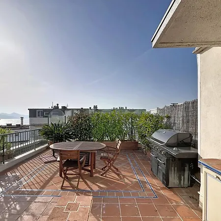 Anthéa Sea View, 3 Terraces&rooftop Cannes